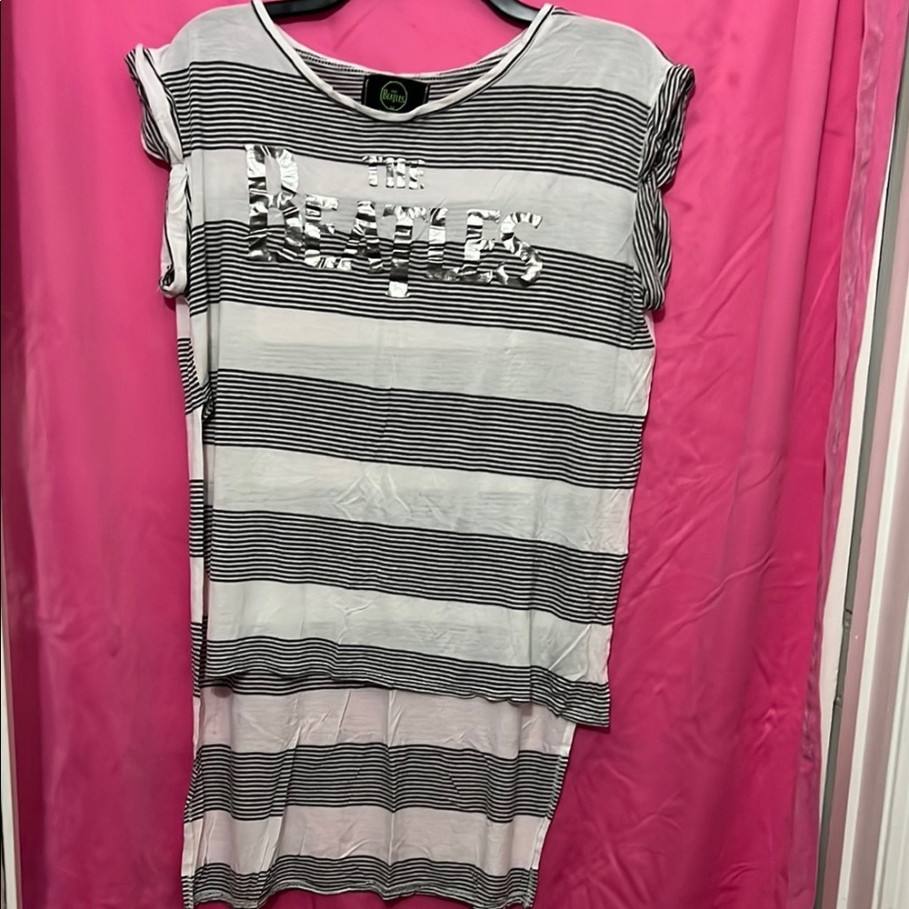 The Beatles Striped T-Shirt